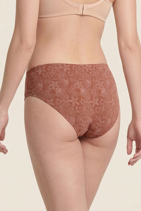 Zivame Regular Rise Full Coverage Hipster Panty (Pack of 3) - Multicolor — image 3